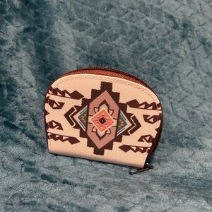 Geometric Patterned card holder